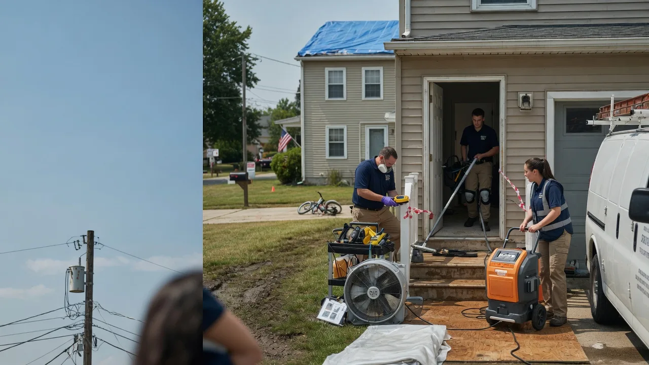 Water Damage Repair in Grandview, IN near me